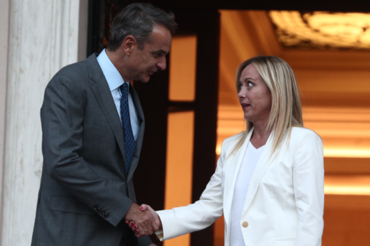 Europe Gulf Forum στο Costa Navarino: Μητσοτάκης, Μελόνι και ξένοι ηγέτες καλεσμένοι του Θ. Κυριακού και Τ. Μπλερ